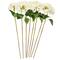 32" White Hydrangea Artificial Flower Stem, 8ct.